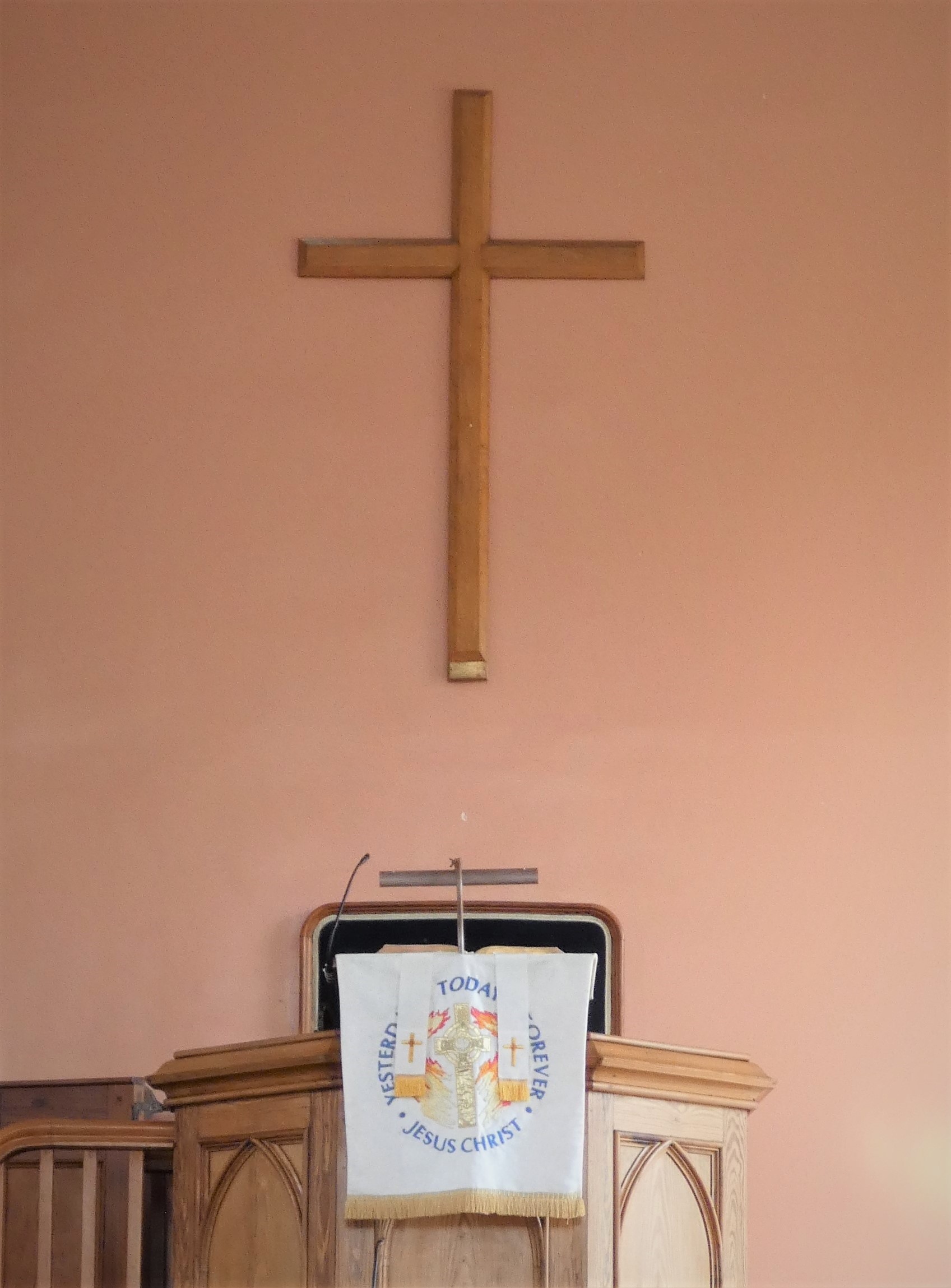 Cross in Kirkcolm church