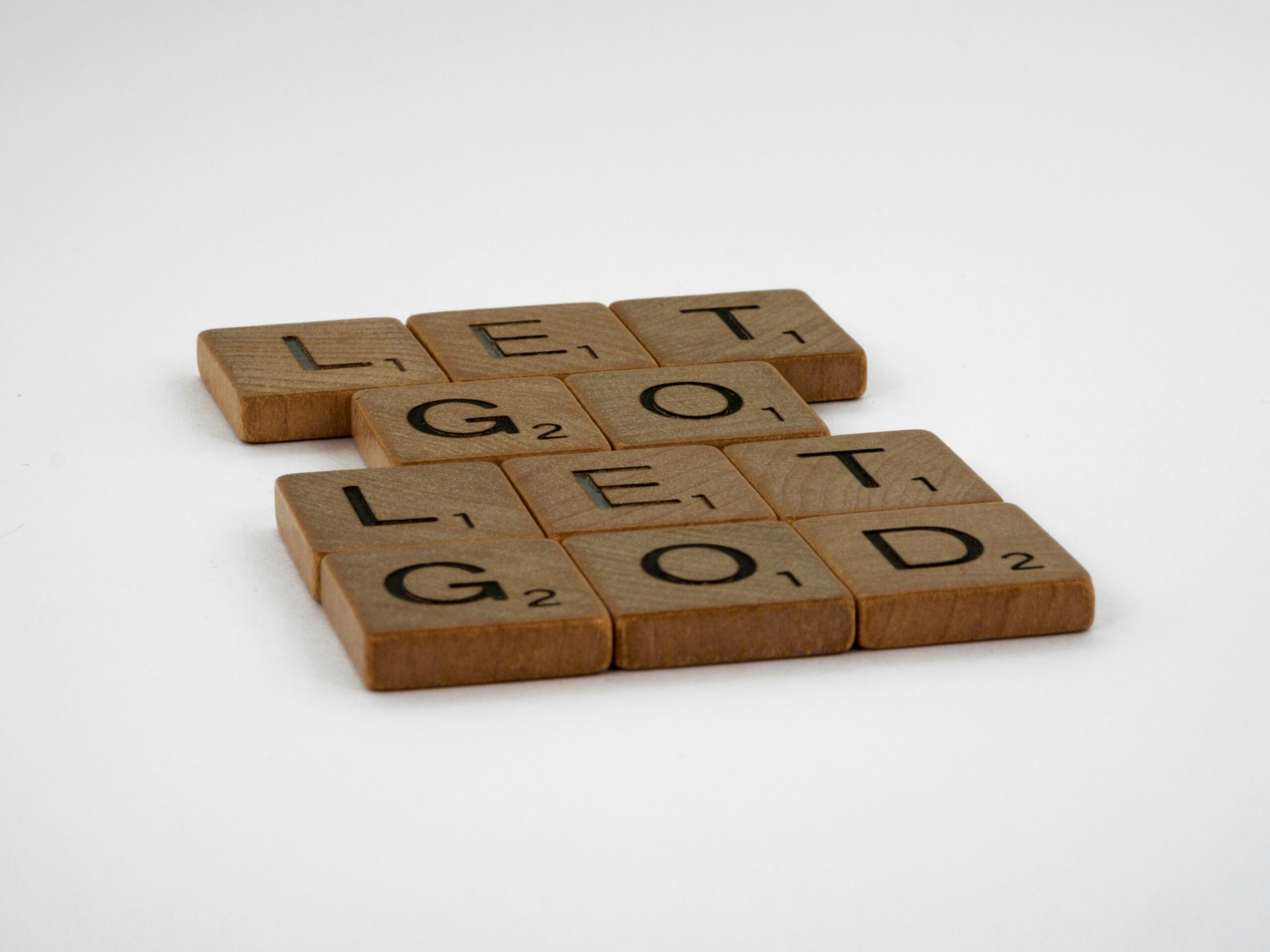brett jordan Let Go, let God tiles